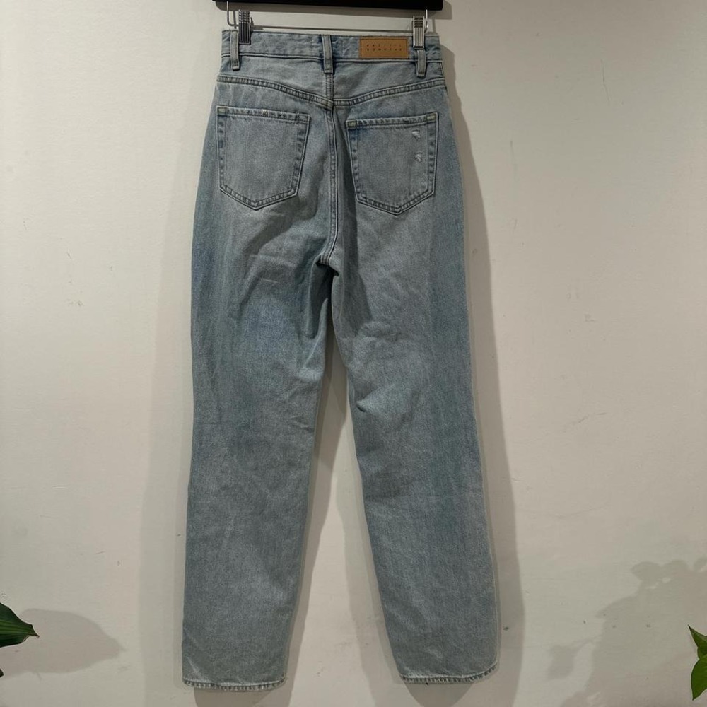 Pacsun 90s boyfriend jeans Grunge High-waisted blue denim jeans - Picture 3 of 7